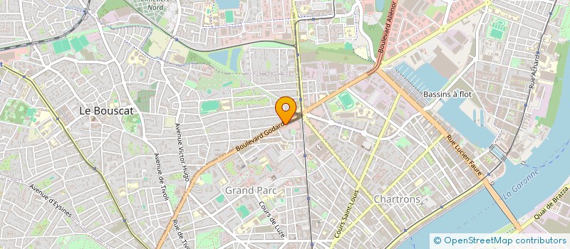 localisation de l'entreprise TRANSVERSAL CONSULTING FRANCE à BORDEAUX