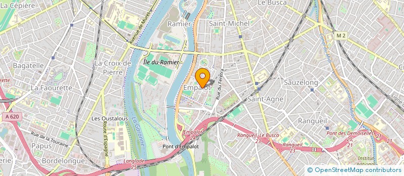 localisation de l'entreprise TRANSVERSALE FRANCE AFRIQUE à TOULOUSE