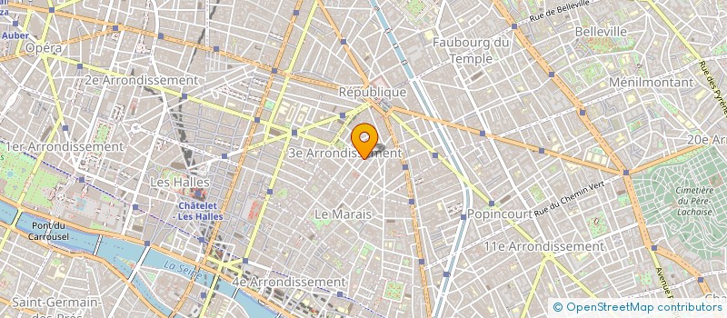 localisation de l'entreprise TRANSVET  PARIS