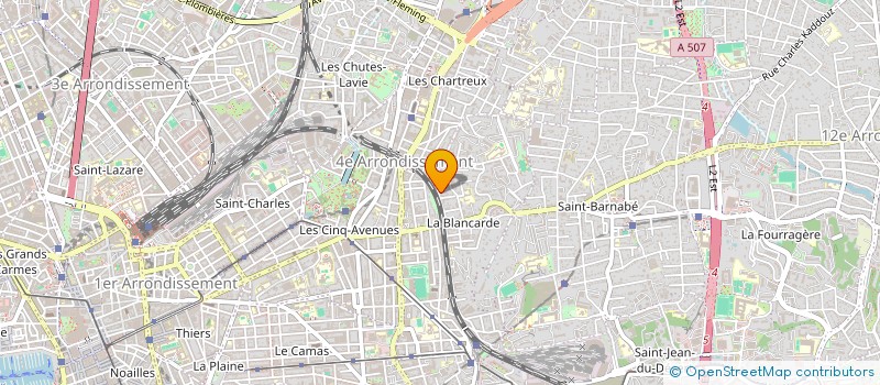 localisation de l'entreprise TRANSVIP 13 à MARSEILLE