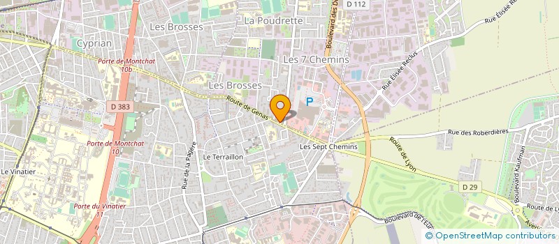 localisation de l'entreprise TRANSVOIE à VAULX-EN-VELIN