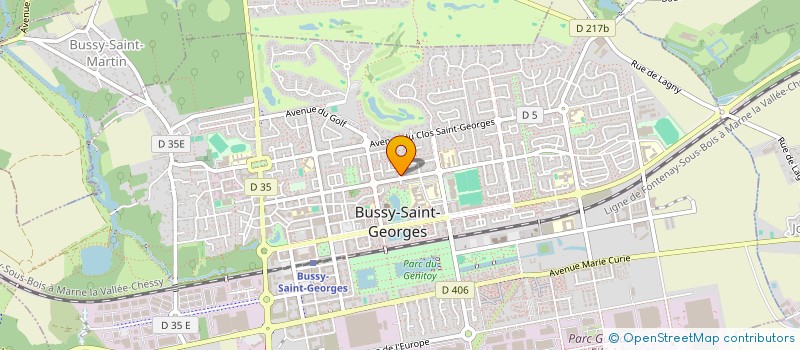 localisation de l'entreprise TRANSVONG  BUSSY-SAINT-GEORGES