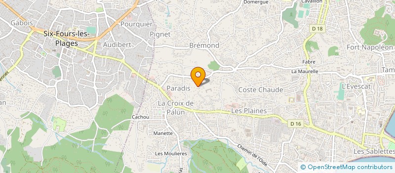 localisation de l'entreprise TRANSWATT SARL à LA SEYNE-SUR-MER
