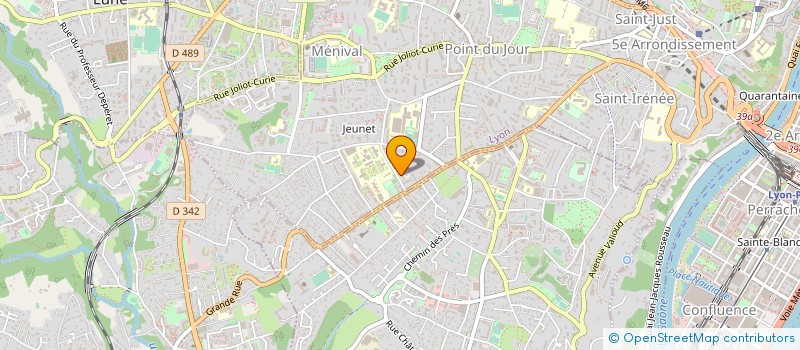 localisation de l'entreprise TRANSWEST à LYON