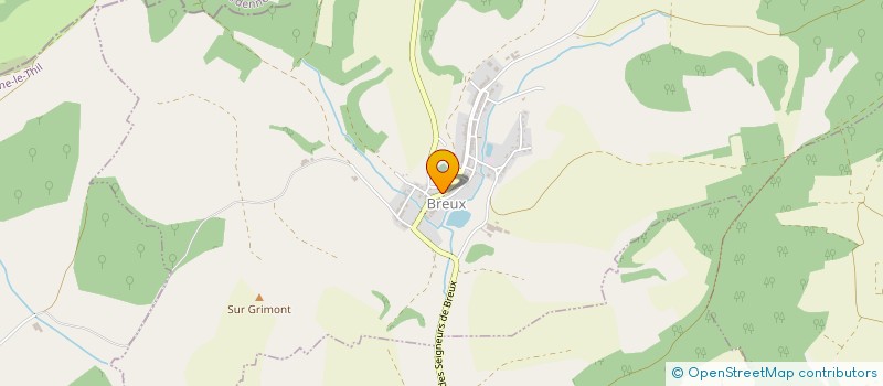 localisation de l'entreprise TRANSYLVAGRI à ECOUVIEZ