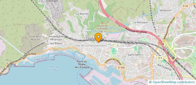 localisation de l'entreprise TRANSYLVANIE HABITAT à MARSEILLE