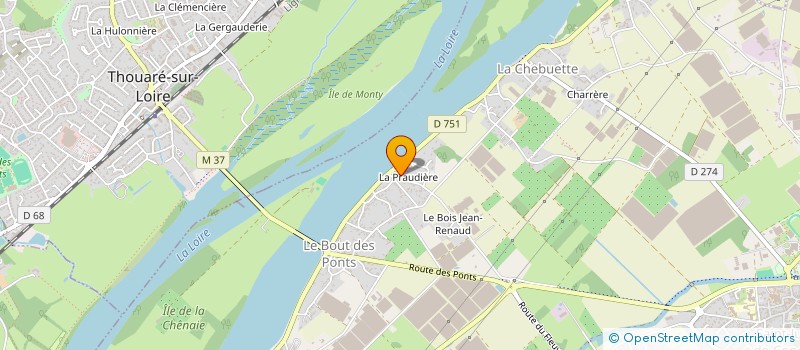 localisation de l'entreprise TRANTOR à SAINT-JULIEN-DE-CONCELLES