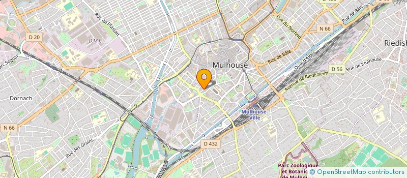 localisation de l'entreprise TRANVAN  MULHOUSE