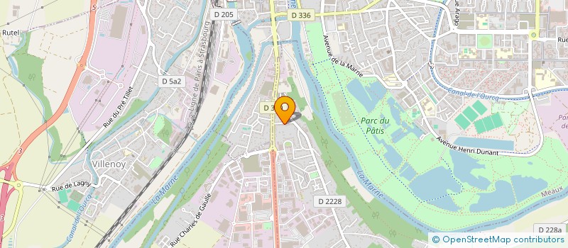 localisation de l'entreprise TRANVIX GROUP INC à NANTEUIL-LES-MEAUX