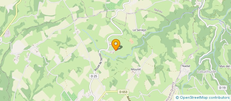 localisation de l'entreprise TRANVOIZ à SAINT-MAURICE-EN-QUERCY