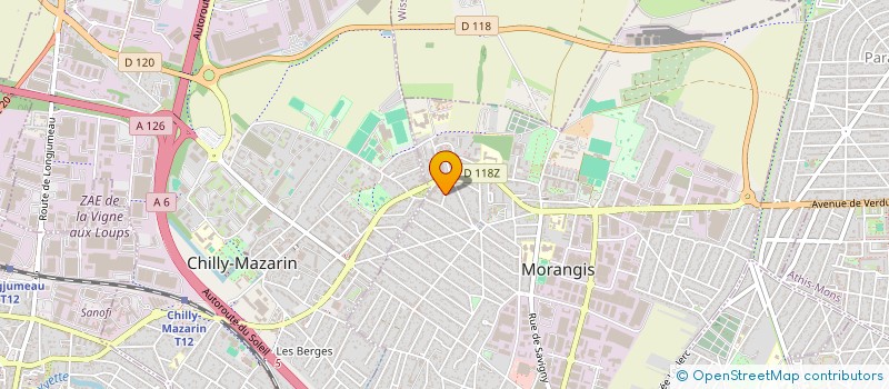 localisation de l'entreprise TRAORE KI IMMO à MORANGIS