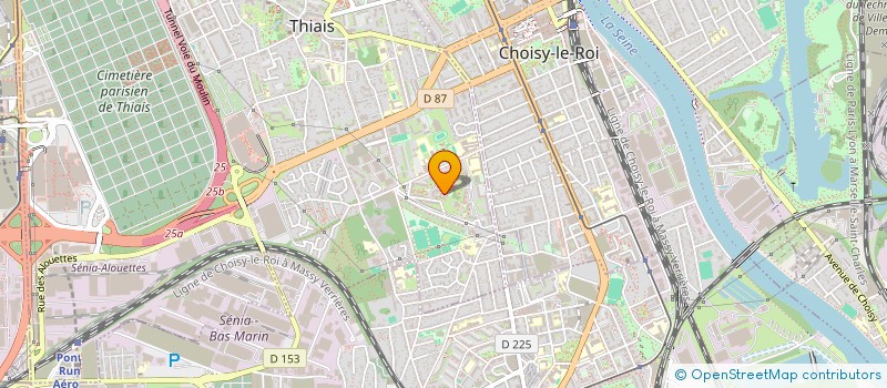 localisation de l'entreprise TRAORE ZANGA  THIAIS