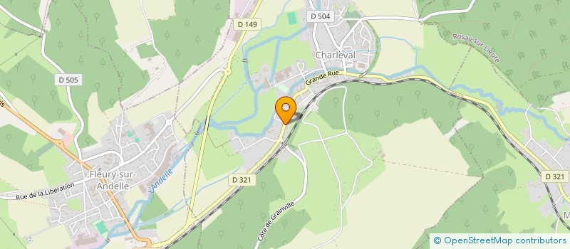 localisation de l'entreprise TRAOU RIOU  CHARLEVAL