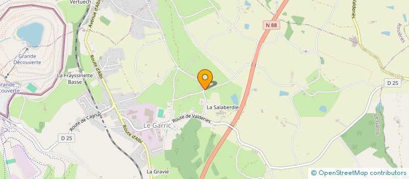 localisation de l'entreprise TRAP  LE GARRIC