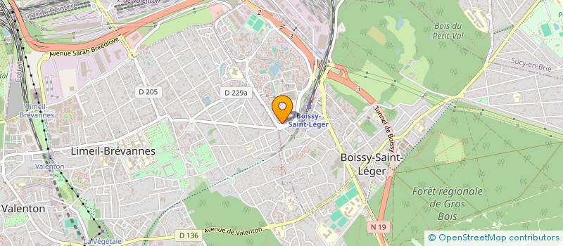 localisation de l'entreprise TRAP TEL à BOISSY-SAINT-LEGER