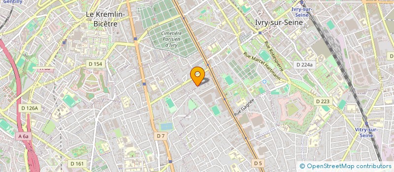 localisation de l'entreprise TRAPANI  IVRY-SUR-SEINE