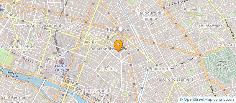 localisation de l'entreprise TRAPANI & PEREZ ARCHITECTURE  PARIS