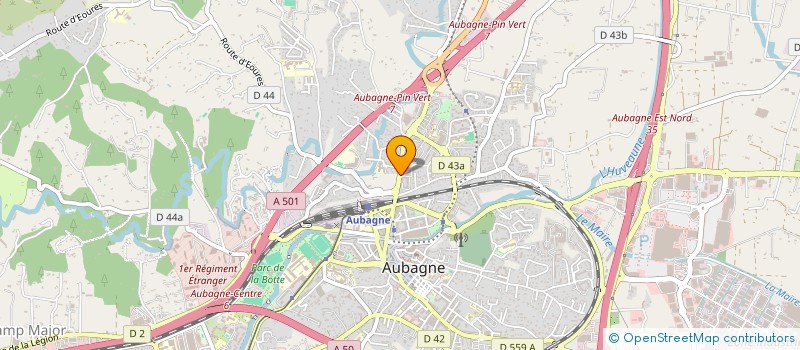 localisation de l'entreprise TRAPE LUDDENI PHILIPPE à AUBAGNE