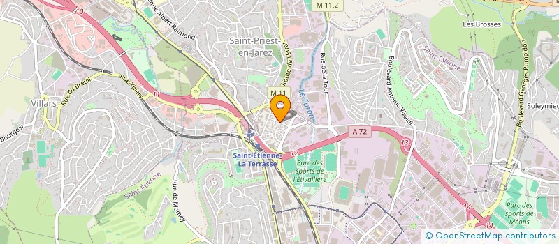 localisation de l'entreprise TRAPEC EXPERTISE ORGANISATION à SAINT-ETIENNE