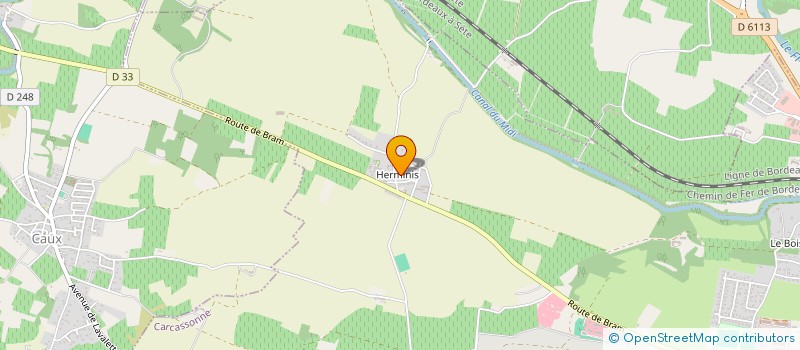 localisation de l'entreprise TRAPEL ISOLATION à CARCASSONNE