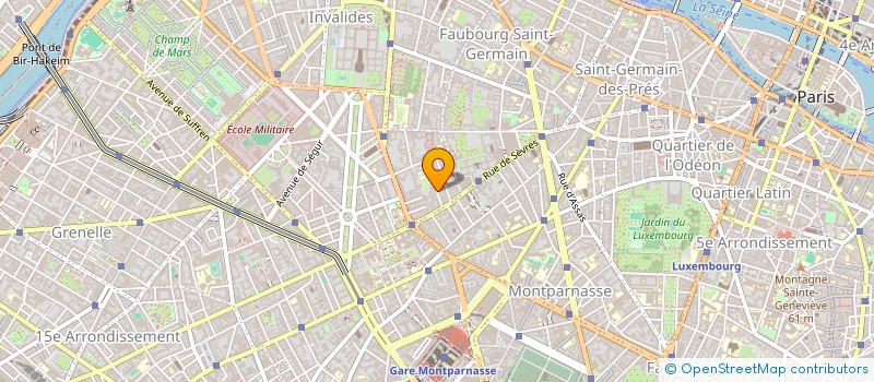 localisation de l'entreprise TRAPEZIE  PARIS