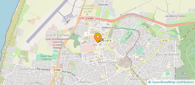 localisation de l'entreprise TRAPIB INDUSTRIES à LE HAVRE