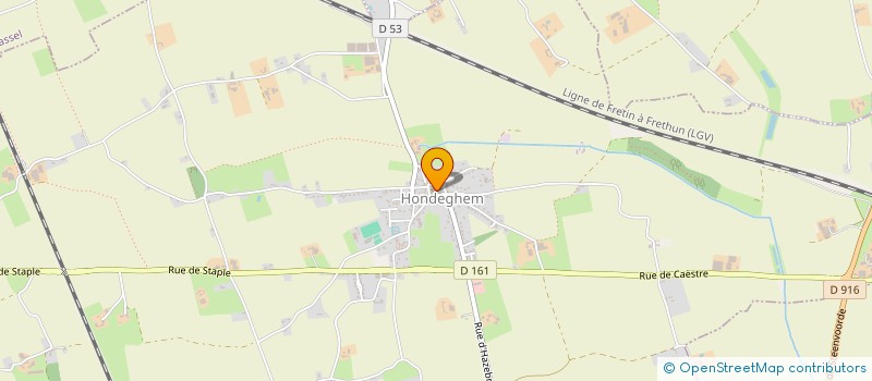 localisation de l'entreprise TRAPPELERS à HONDEGHEM