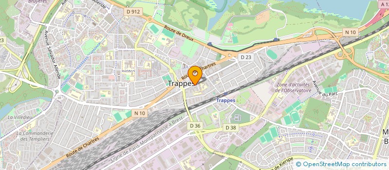 localisation de l'entreprise TRAPPES VIANDE à TRAPPES