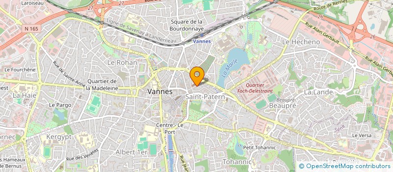localisation de l'entreprise TRARI à VANNES