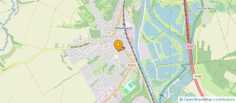 localisation de l'entreprise TRASH XYLO  DIEULOUARD