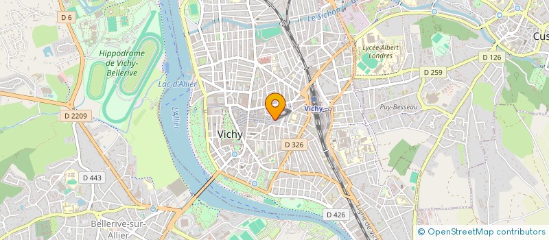 localisation de l'entreprise TRASHBUSTERS CUSSET-VICHY-BELLERIVE ET ENVIRONS à VICHY