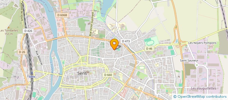 localisation de l'entreprise TRASIALIS à SENS