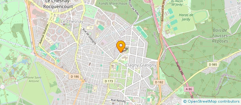 localisation de l'entreprise TRATONFIN à VERSAILLES