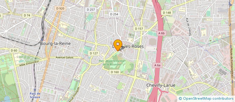 localisation de l'entreprise TRATTORIA DI CONCETTO à L'HAY-LES-ROSES