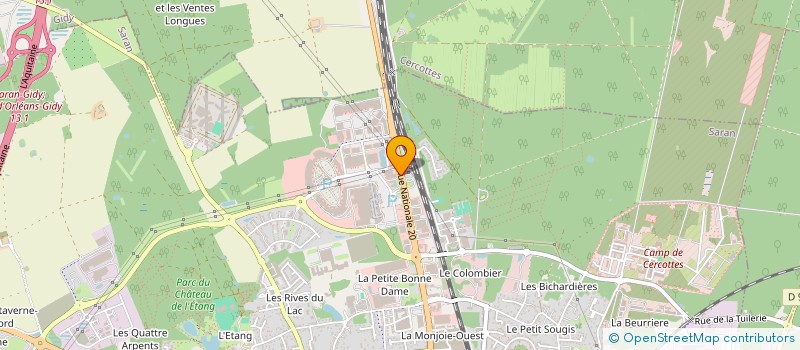 localisation de l'entreprise TRATTORIA DI SARAN à SARAN