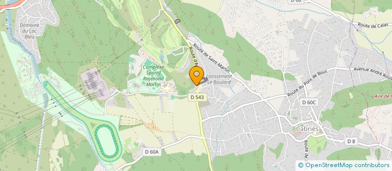 localisation de l'entreprise TRATTORIA JC  CABRIES