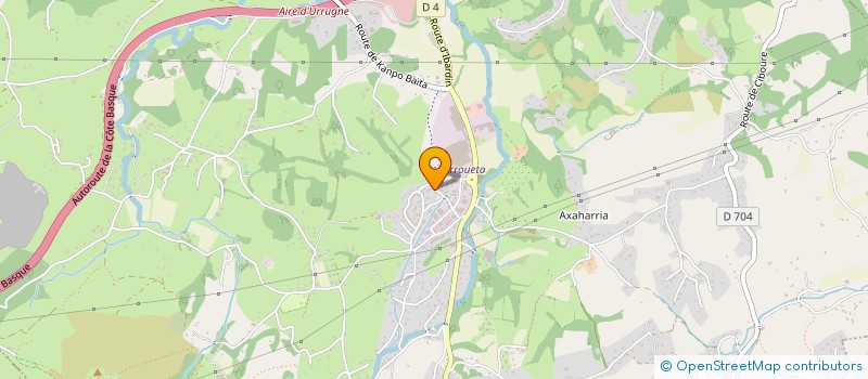 localisation de l'entreprise TRATTORIA LUZ PIZZA à URRUGNE