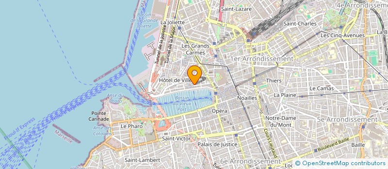 localisation de l'entreprise TRATTORIA MARCO à MARSEILLE