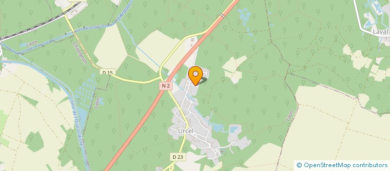 localisation de l'entreprise TRAULE  URCEL