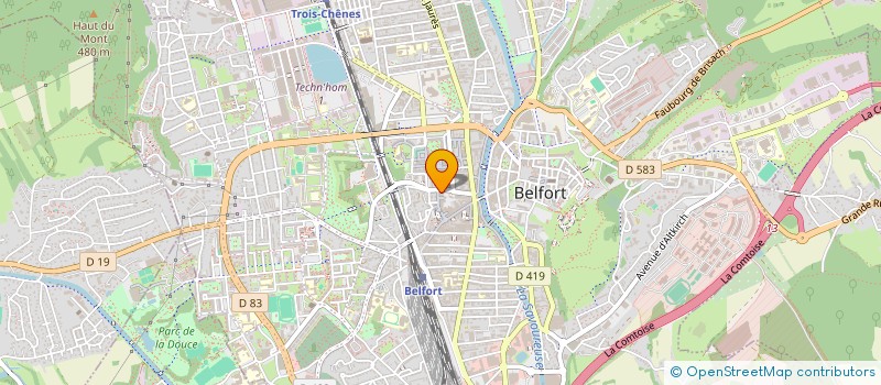 localisation de l'entreprise TRAUMA: LE CORPS SE SOUVIENT à BELFORT