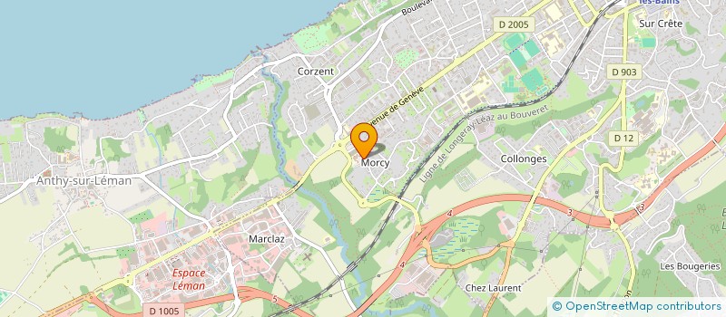 localisation de l'entreprise TRAUMATOLOGIE D'URGENCE DU CHABLAIS T.U.C à THONON-LES-BAINS