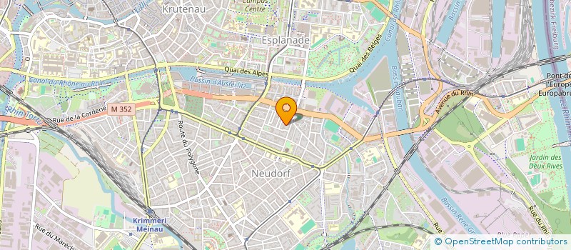 localisation de l'entreprise TRAUMER à STRASBOURG