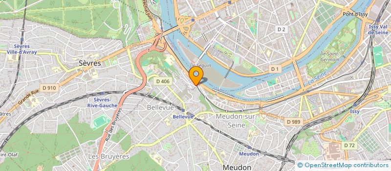 localisation de l'entreprise TRAUNSTEIN à SEVRES