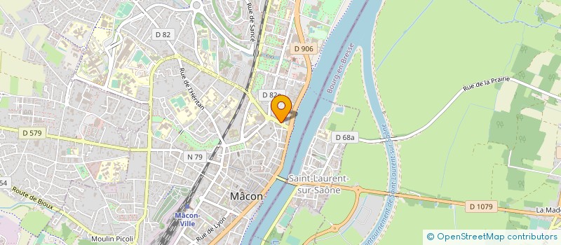 localisation de l'entreprise TRAV'AILLEURS  MACON