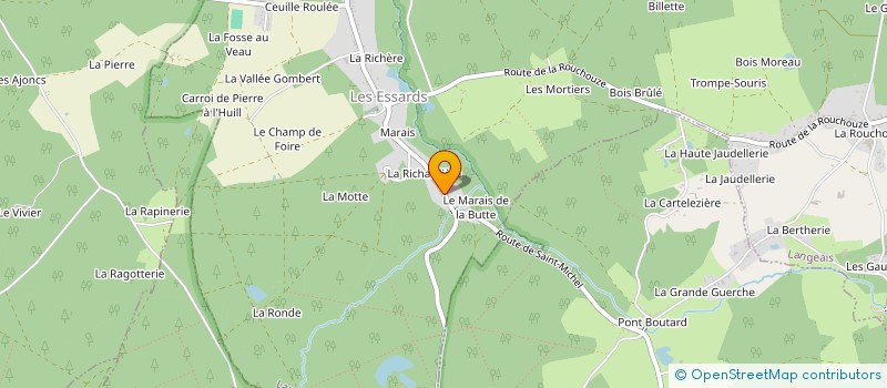 localisation de l'entreprise TRAV'OPC à LANGEAIS