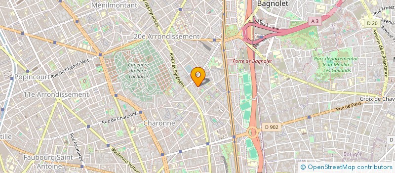 localisation de l'entreprise TRAVAIL D'ACIER  PARIS