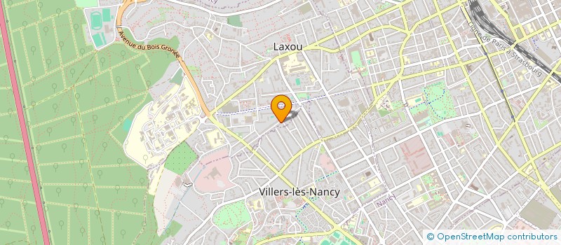 localisation de l'entreprise TRAVAIL ET PARTAGE 54 à LAXOU