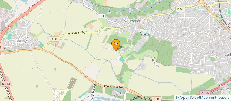 localisation de l'entreprise TRAVAIL ET TRANSITIONS à VAUHALLAN