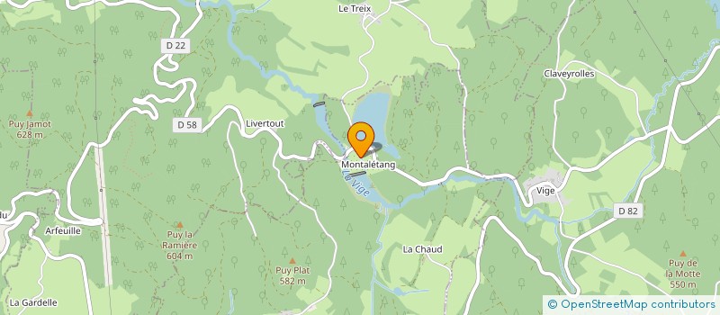localisation de l'entreprise TRAVAIL ET VIE EN CREUSE à SAINT-MOREIL