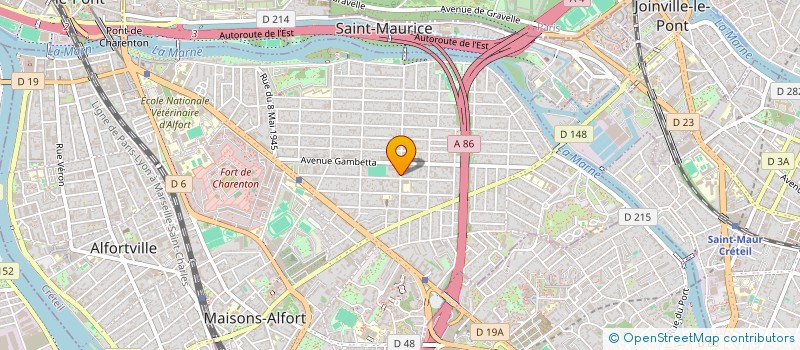 localisation de l'entreprise TRAVAIL PLURIEL  MAISONS-ALFORT